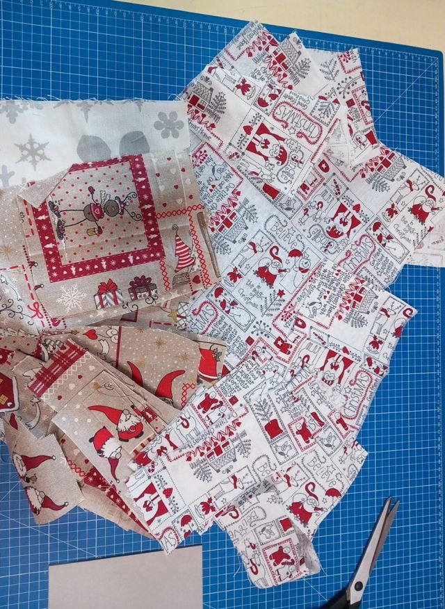 Stoffe tema Natale - ritagli