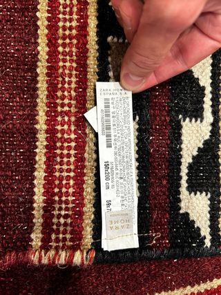 Alfombra Zara Home Étnica