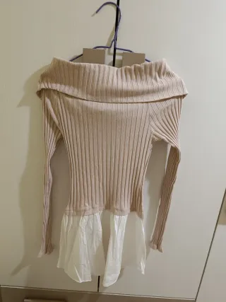 Jersey rosa Hombros Descubiertos