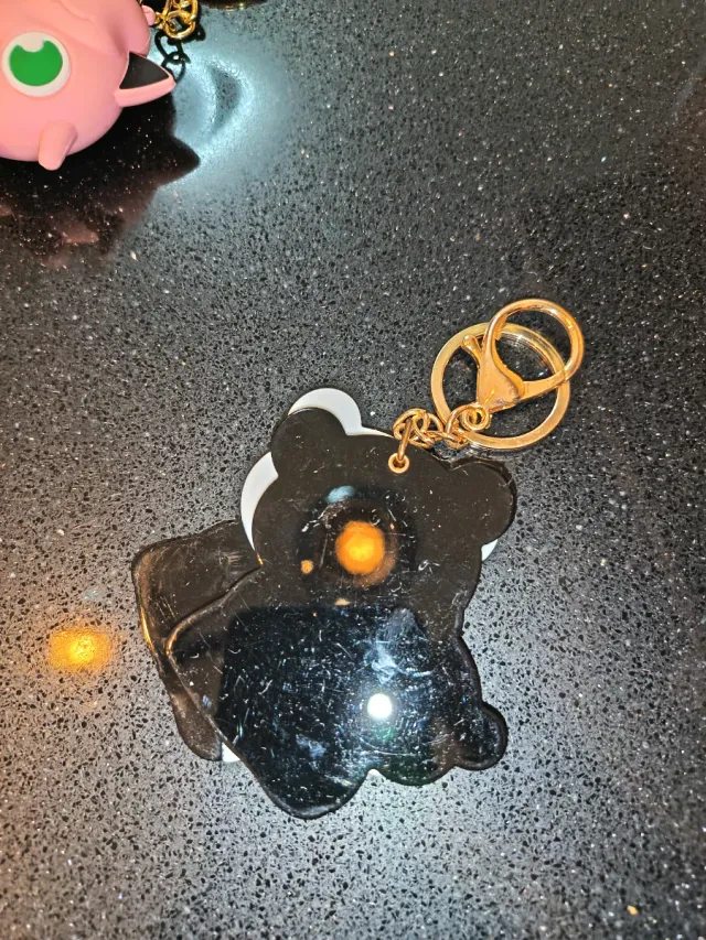 Portachiavi Panda con Strass