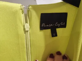 Vestido Phase Eight verde lima