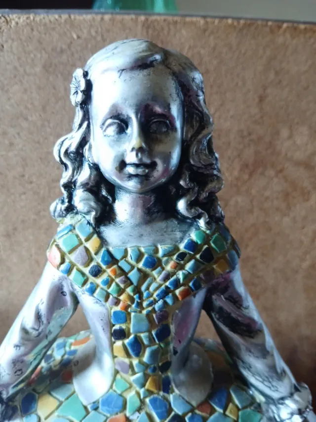 Scultura Bambina Menina