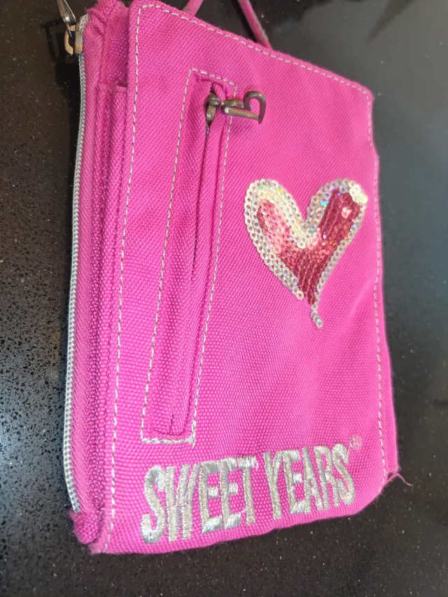 Borsetta Sweet Years Cuore Glitter Rosa