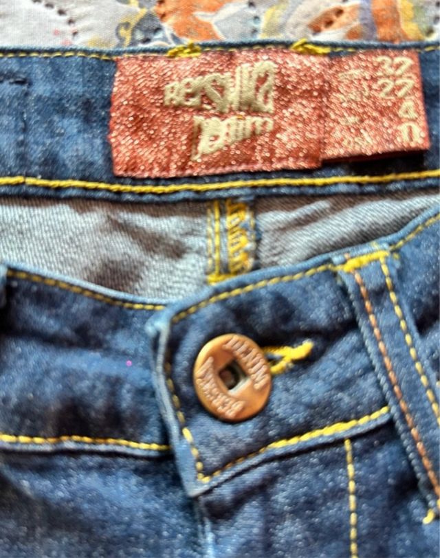 Conjunto vaquero y jersey punto