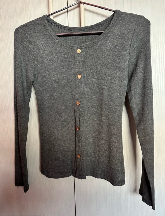 Conjunto vaquero y jersey punto