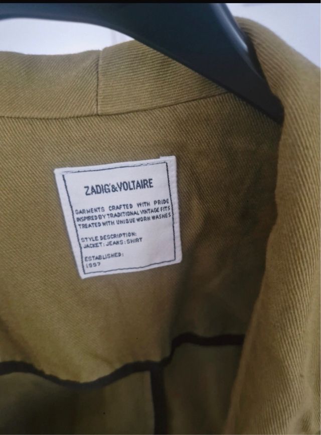 Chaqueta Zadig & Voltaire Verde Oliva