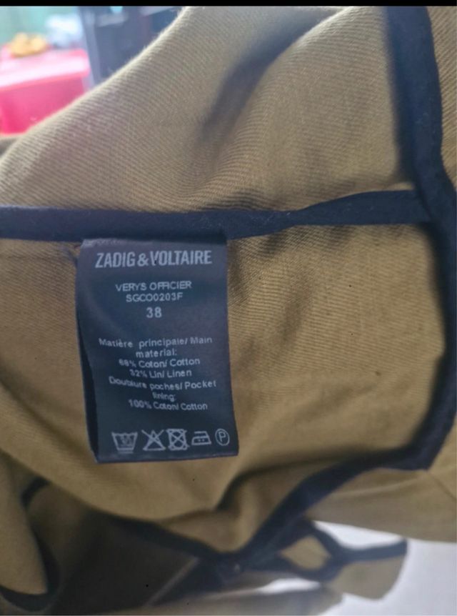 Chaqueta Zadig & Voltaire Verde Oliva