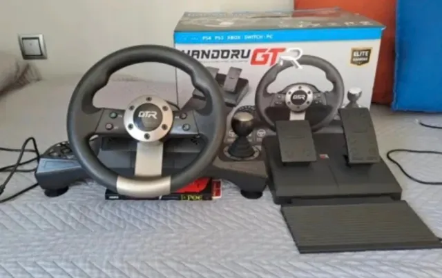 Volante Handoru GTR con Pedales y Palanca