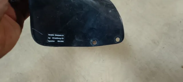 Cupolino nero moto v