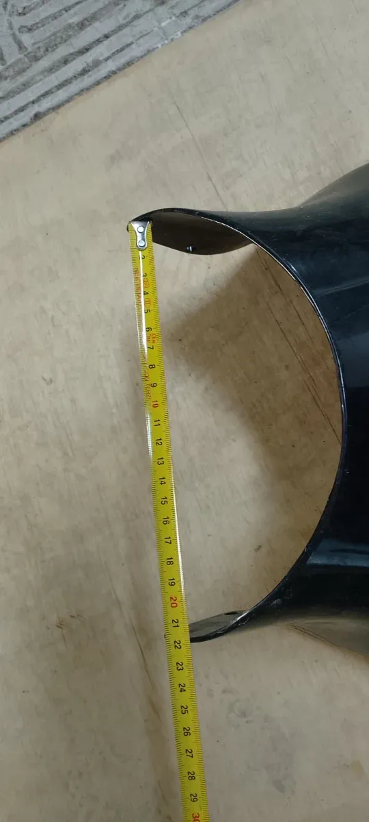 Cupolino nero moto v