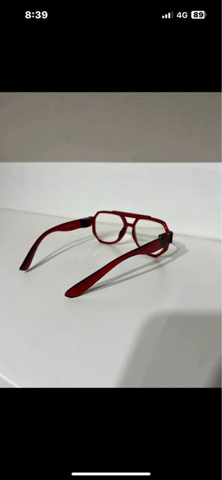 Gafas de lectura rojas. 2.5 o 3.5