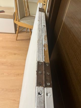 Mesa extensible blanca