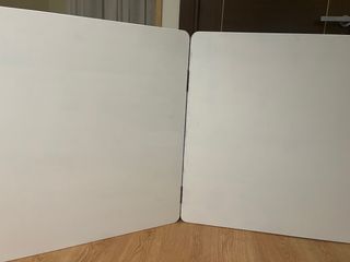 Mesa extensible blanca