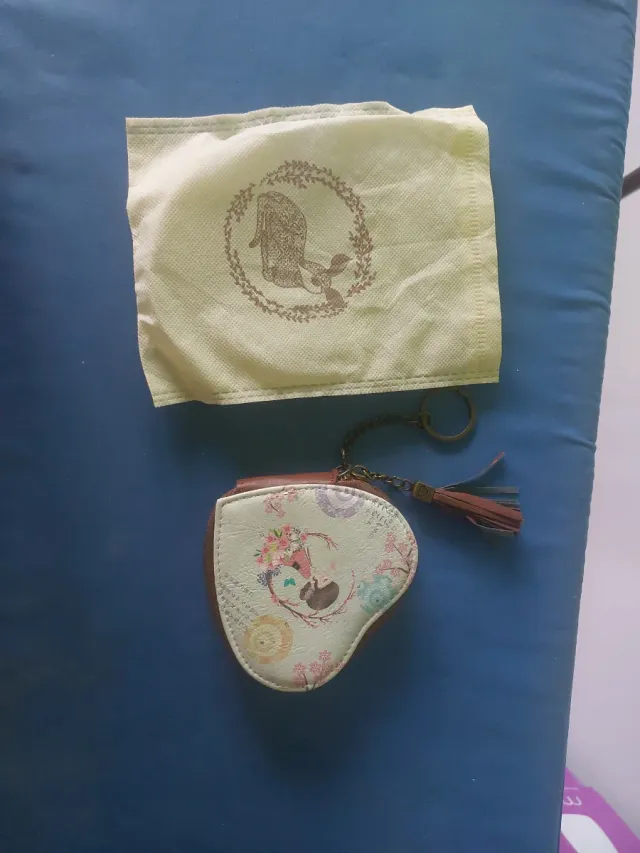 Monedero infantil con llavero