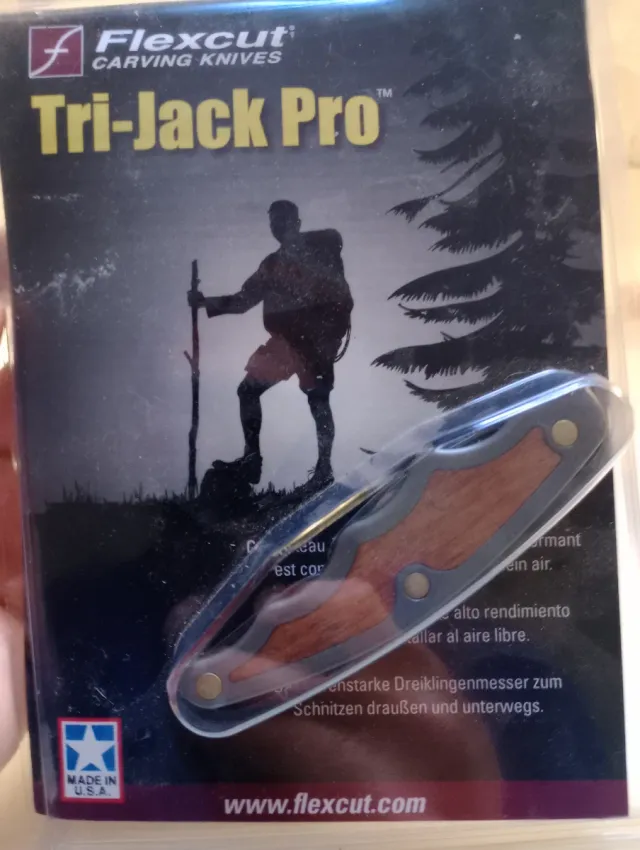 Flexcut Tri-Jack Pro Cuchillo de Talla