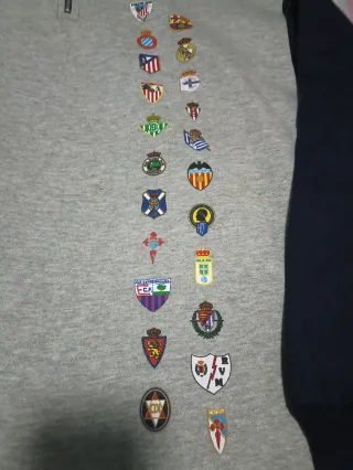 Sudadera LFP con escudos equipos fútbol 1996 /1997