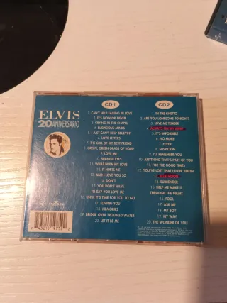 Elvis Presley 20 Aniversario CD Doble