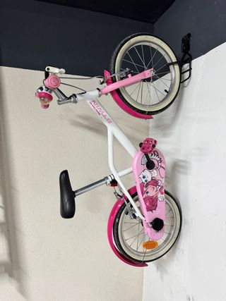 Bicicleta infantil Btwin rosa