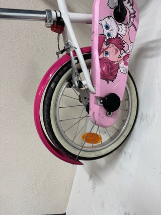 Bicicleta infantil Btwin rosa