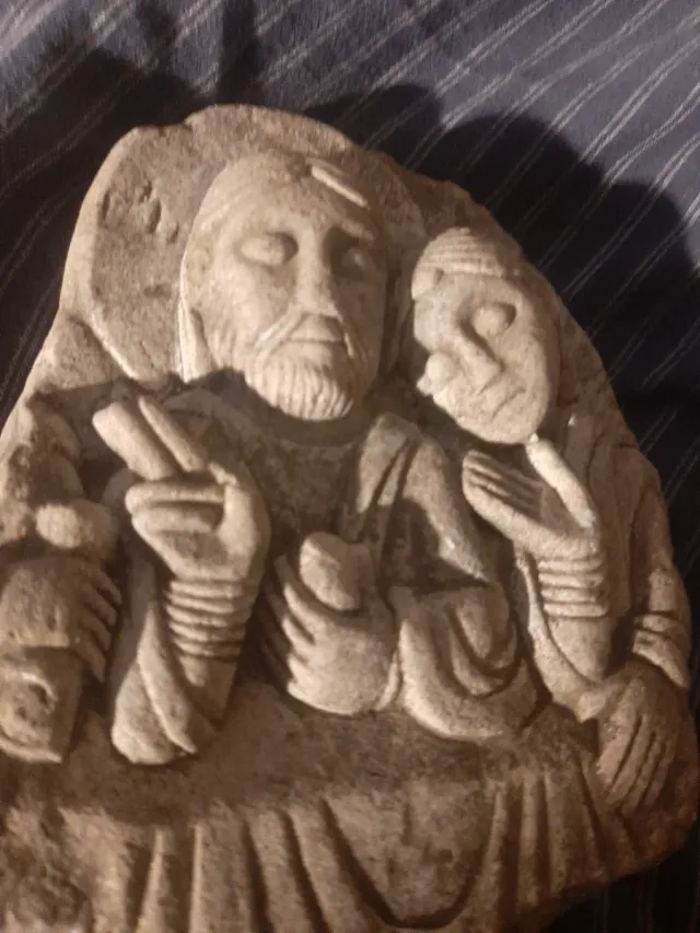 Escena Sagrada Talla Piedra