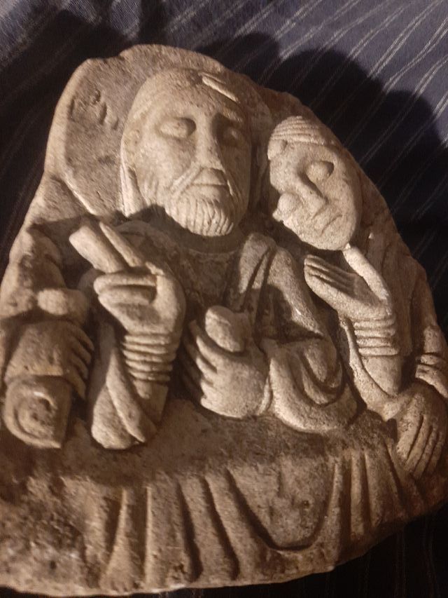 Escena Sagrada Talla Piedra