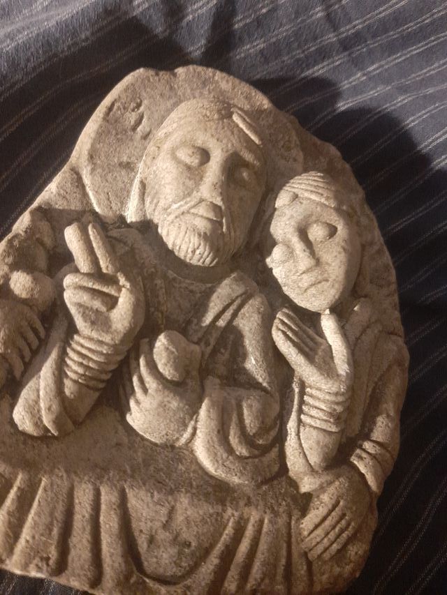 Escena Sagrada Talla Piedra