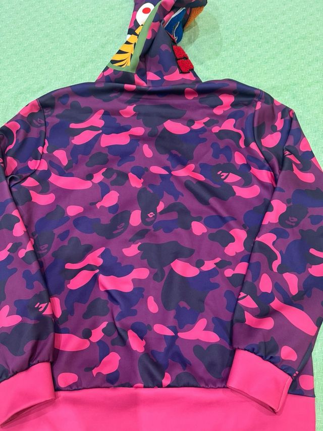 Sudadera Camuflaje Rosa y Morado