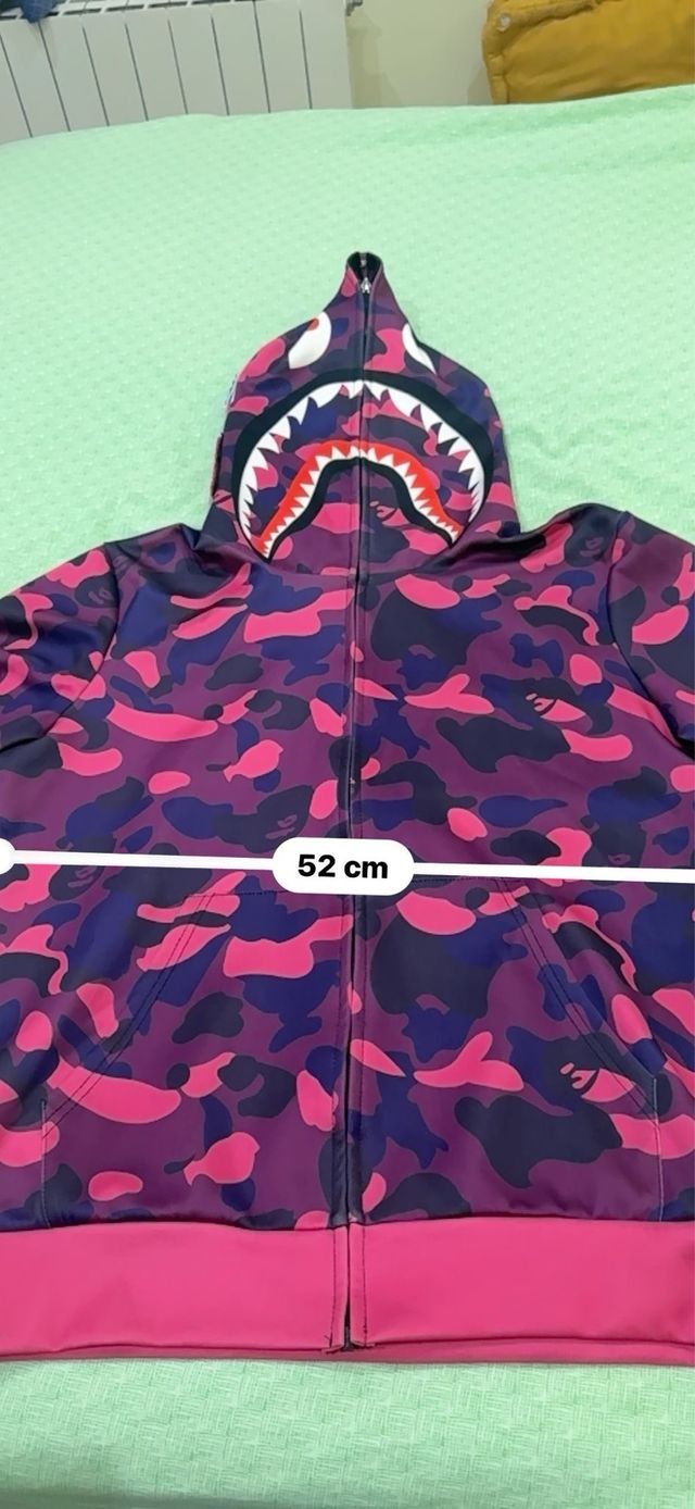 Sudadera Camuflaje Rosa y Morado