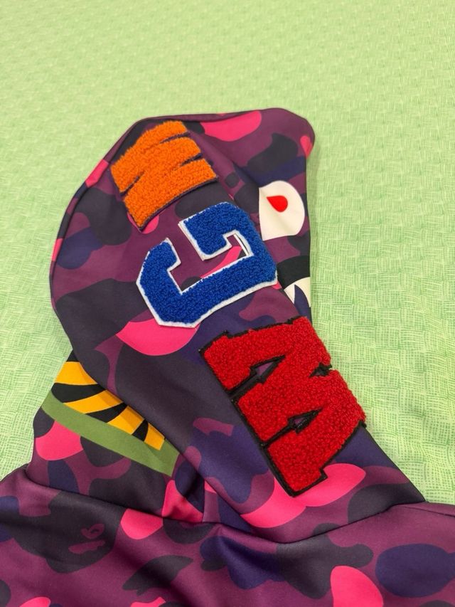 Sudadera Camuflaje Rosa y Morado