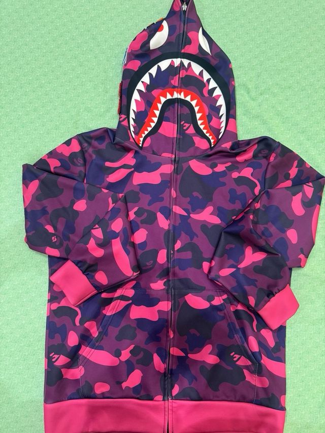 Sudadera Camuflaje Rosa y Morado
