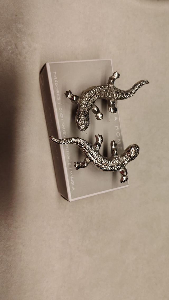 Sparatutto in metallo con lucertole (2 unità)