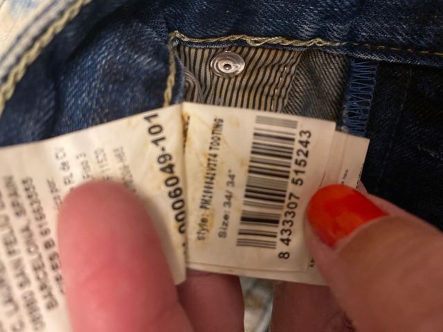 Pantalón Vaquero Pepe Jeans Talla 34