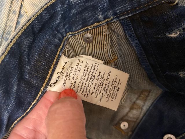 Pantalón Vaquero Pepe Jeans Talla 34