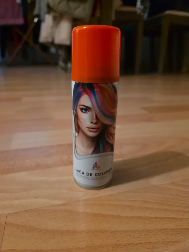 Disfraz Chucky niño Talla 5-6 + Spray naranja pelo