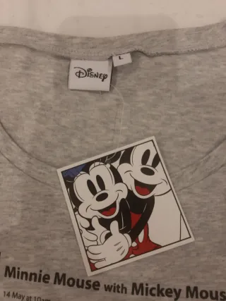 Pijama corto Mickey y Minnie Mouse