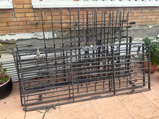 Rejas de hierro macizo para ventanas y puertas