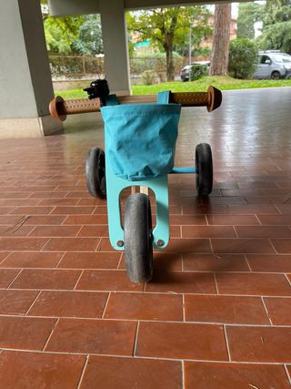 Triciclo evolutivo in legno