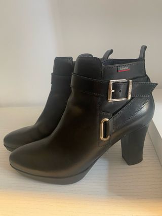 Botines Callaghan Mujer Negros Talla 37