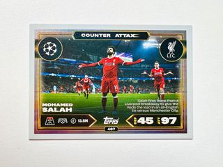 Card Counter Attax Mohamed Salah Match Attax 25/26