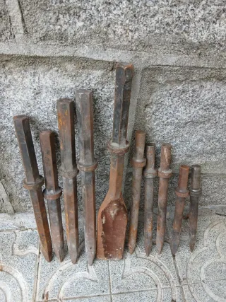 Martillo percusión industrial+10 punteros.