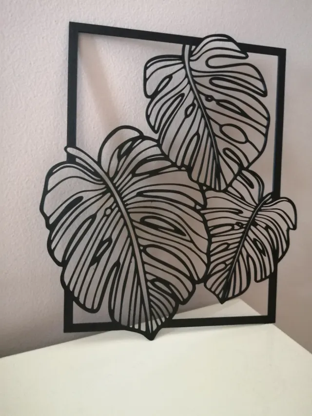 Arte murale in pla nero