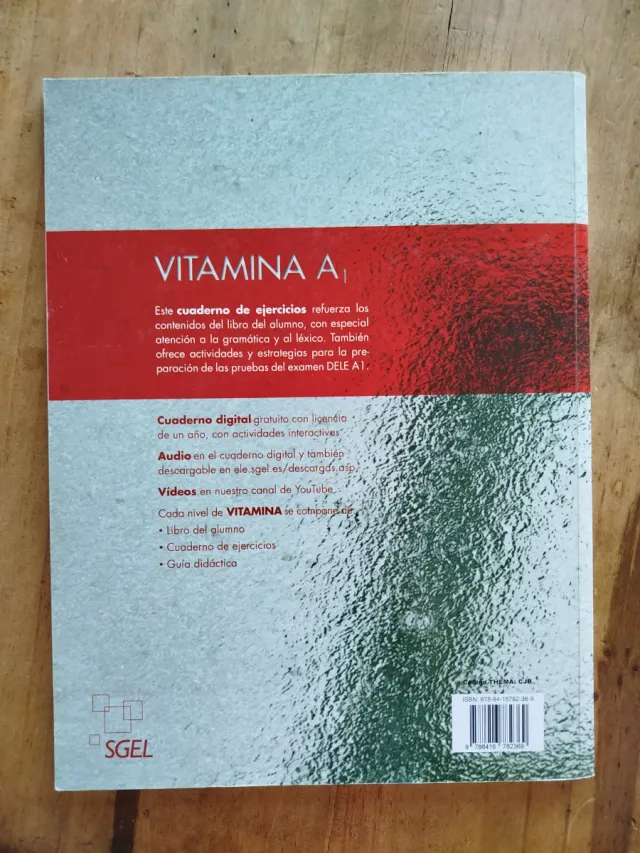 Vitamina A1 cuaderno de ejercicios + licencia d...