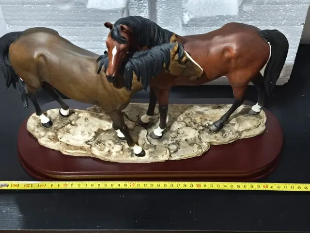 Figura Caballos The Leonardo Collection