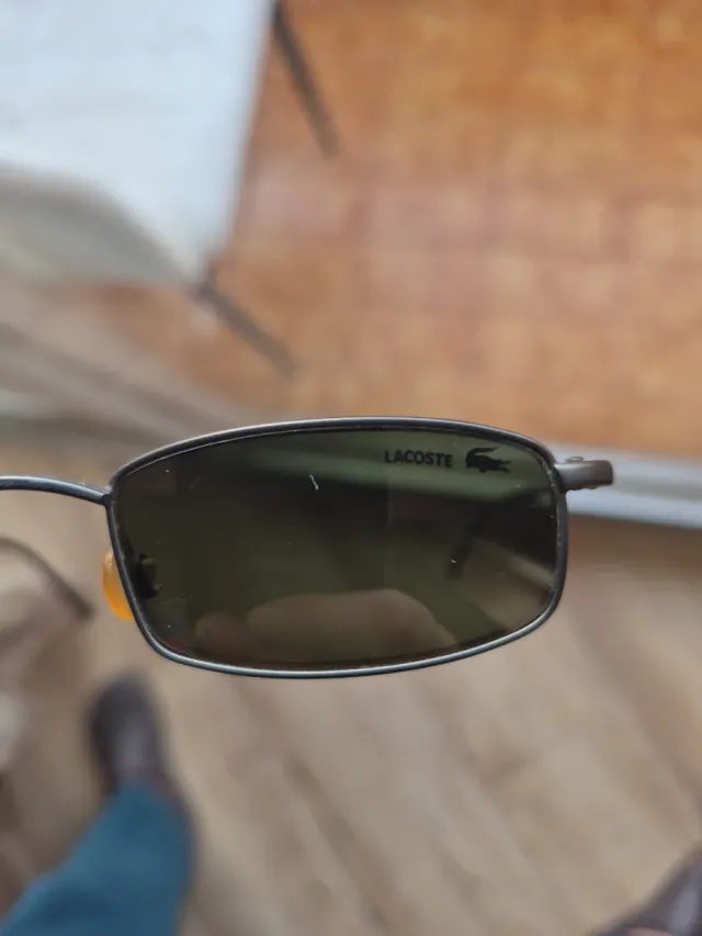 Gafas de sol vintage Lacoste negras