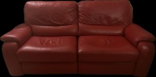 Divano Chateau d'Ax 3 posti in pelle