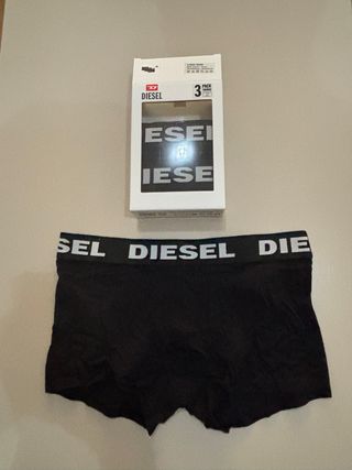 Diésel Pack 3 Bóxers Negros Talla M
