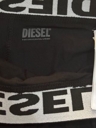 Diésel Pack 3 Bóxers Negros Talla M
