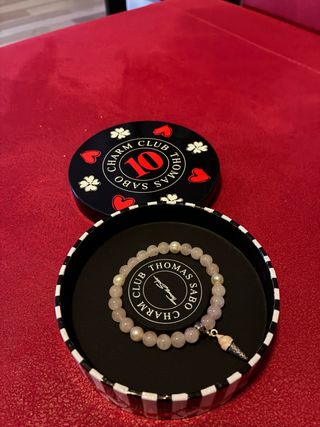 Pulsera Thomas Sabo Perlas y Piedras Rosas