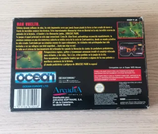 Jurassic Park Super Nintendo PAL