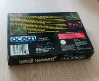 Jurassic Park Super Nintendo PAL